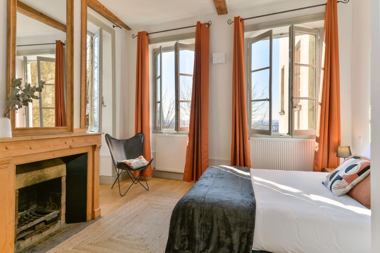Beau Duplex Avec Jardin Et Vue Appartement Lyon Buitenkant foto