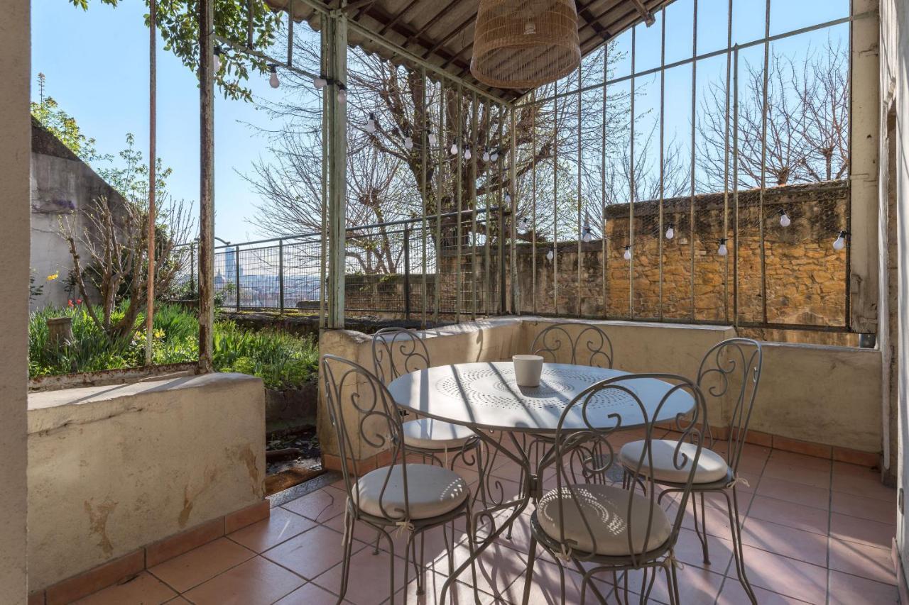 Beau Duplex Avec Jardin Et Vue Appartement Lyon Buitenkant foto