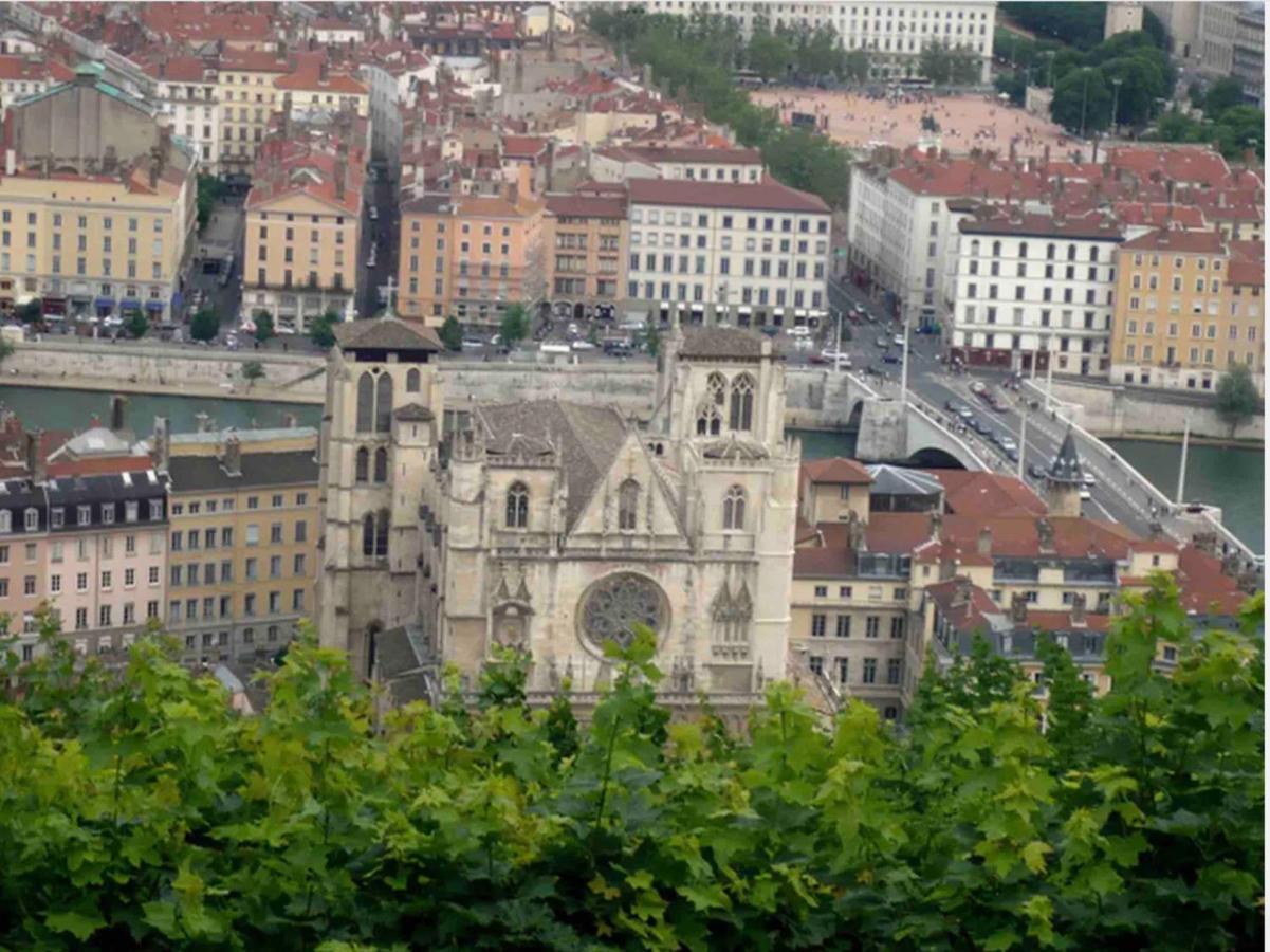Beau Duplex Avec Jardin Et Vue Appartement Lyon Buitenkant foto